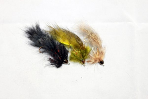COLORS & SIZES AVAILABLE STREAMERS 3 EA D18-3 CONE HEAD BARRED SCULPZILLA'S 